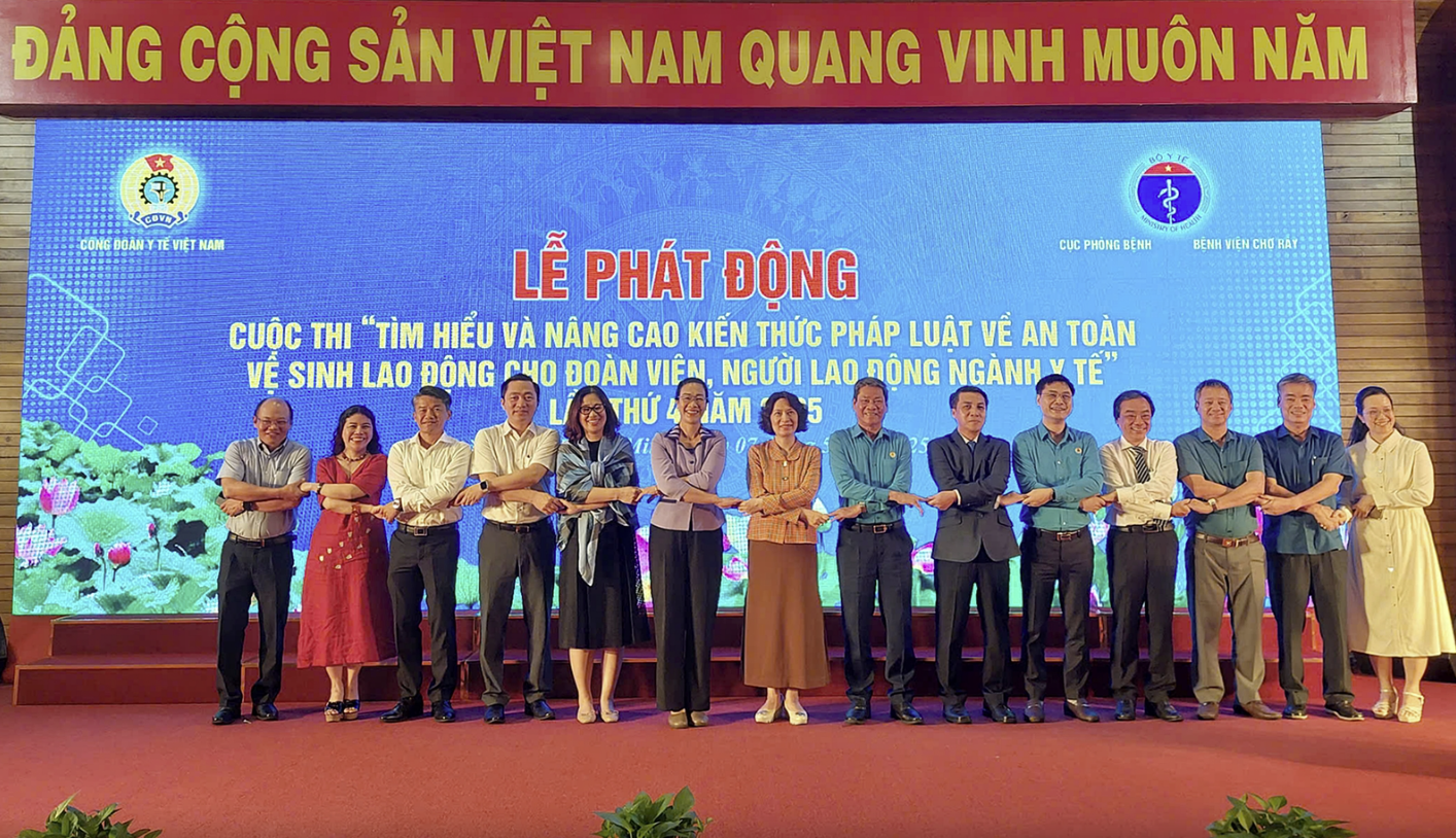 Ngành Y tế phát động Tháng hành động an toàn, vệ sinh lao động năm 2025