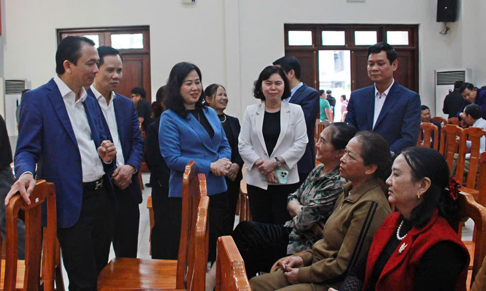 ỨNG CỬ VIÊN ĐBQH KHÓA XVI, BỘ TRƯỞNG BỘ Y TẾ ĐÀO HỒNG LAN TXCT TẠI ĐƠN VỊ BẦU CỬ SỐ 4,TỈNH BẮC NINH